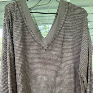 Womens long sleeve top.